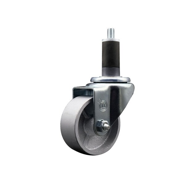 3'' Semi Steel Wheel Swivel 1-1/4'' Expanding Stem Caster